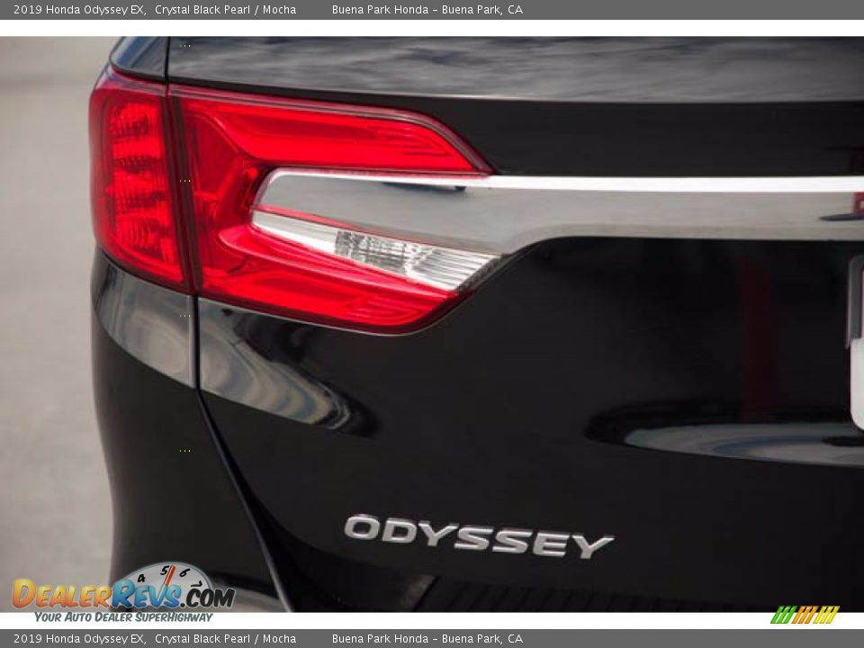 2019 Honda Odyssey EX Crystal Black Pearl / Mocha Photo #9