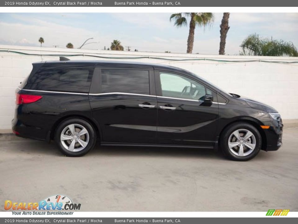 2019 Honda Odyssey EX Crystal Black Pearl / Mocha Photo #11