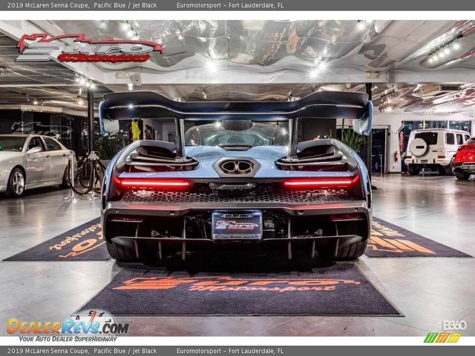 2019 McLaren Senna Coupe Pacific Blue / Jet Black Photo #62