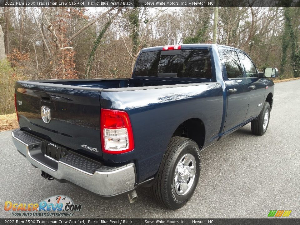 2022 Ram 2500 Tradesman Crew Cab 4x4 Patriot Blue Pearl / Black Photo #6