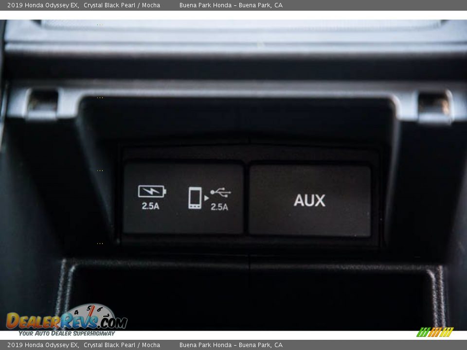2019 Honda Odyssey EX Crystal Black Pearl / Mocha Photo #17