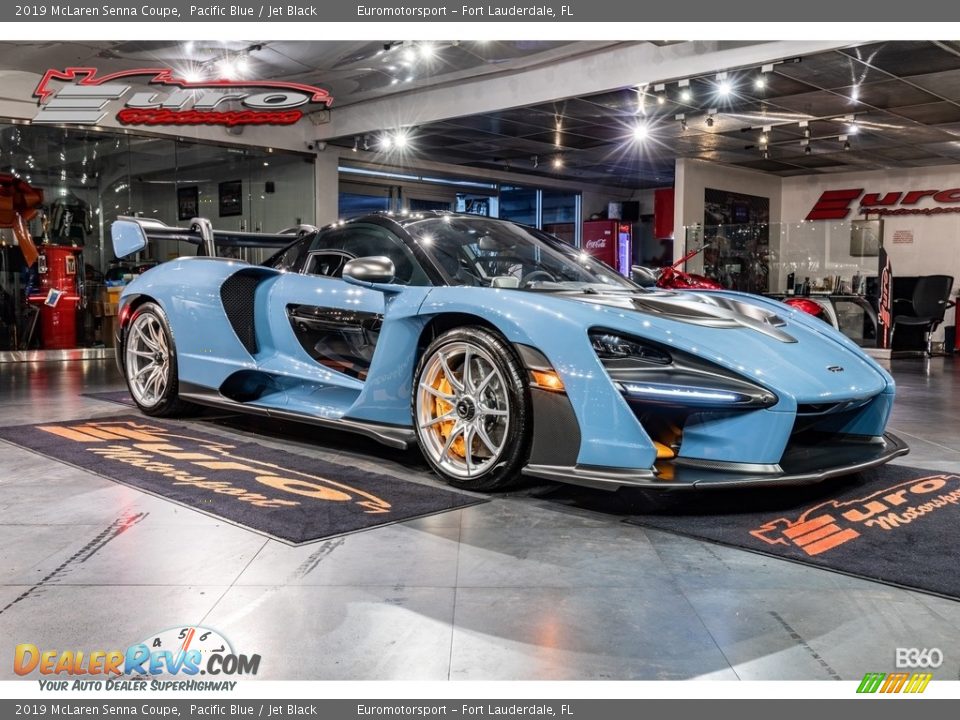 Pacific Blue 2019 McLaren Senna Coupe Photo #65