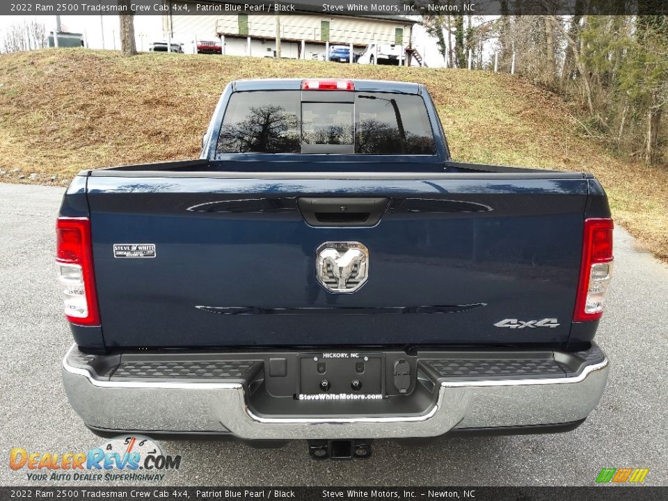 2022 Ram 2500 Tradesman Crew Cab 4x4 Patriot Blue Pearl / Black Photo #7