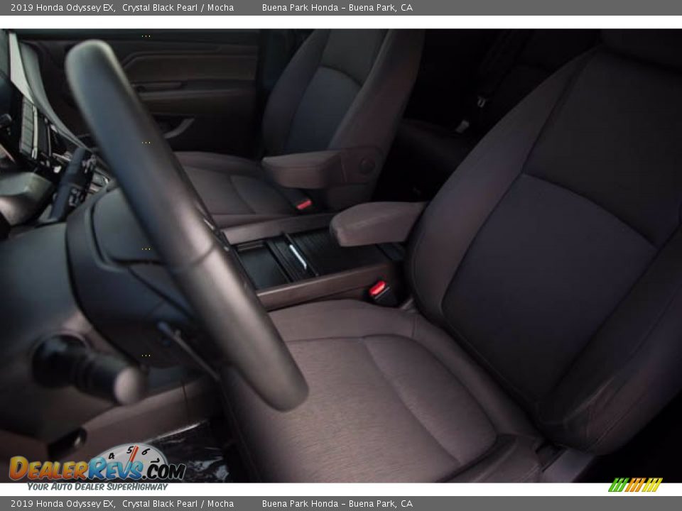 2019 Honda Odyssey EX Crystal Black Pearl / Mocha Photo #18