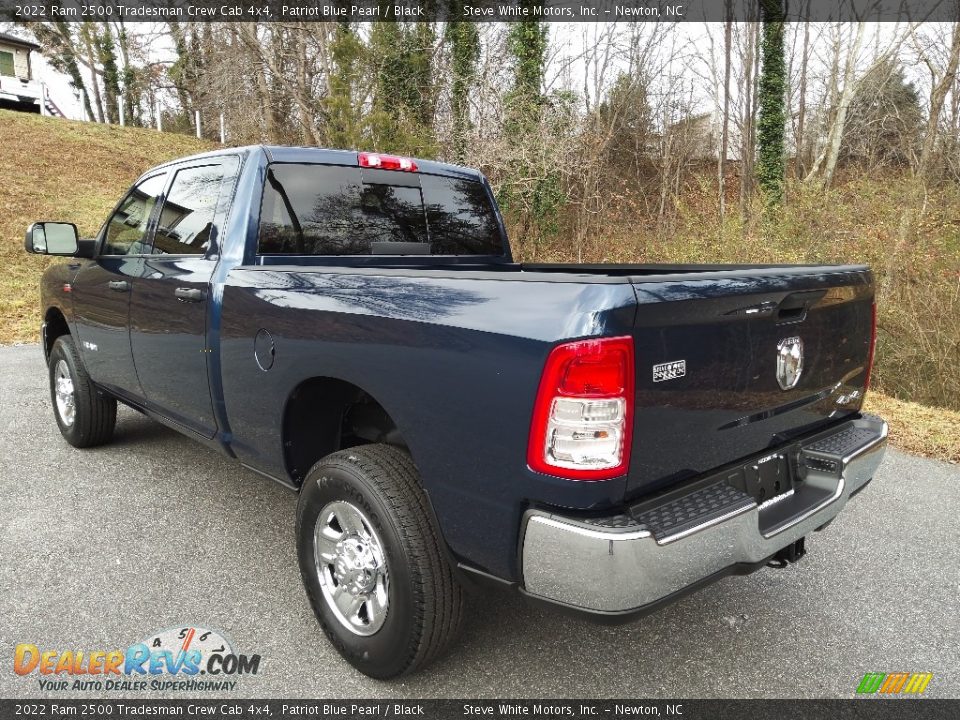 2022 Ram 2500 Tradesman Crew Cab 4x4 Patriot Blue Pearl / Black Photo #9