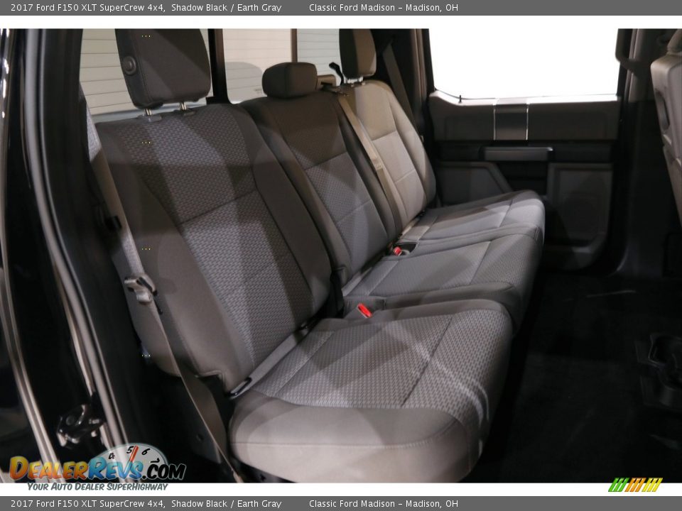2017 Ford F150 XLT SuperCrew 4x4 Shadow Black / Earth Gray Photo #17