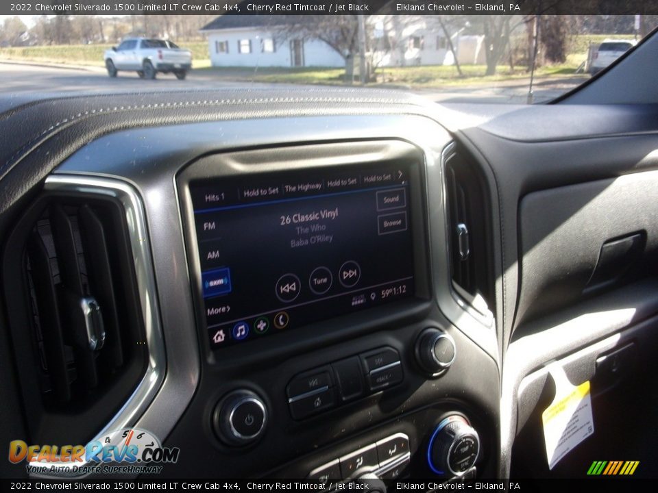 2022 Chevrolet Silverado 1500 Limited LT Crew Cab 4x4 Cherry Red Tintcoat / Jet Black Photo #28