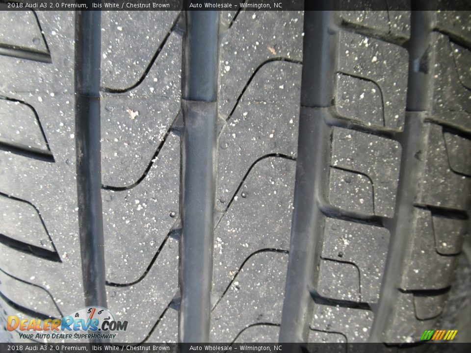 2018 Audi A3 2.0 Premium Ibis White / Chestnut Brown Photo #9