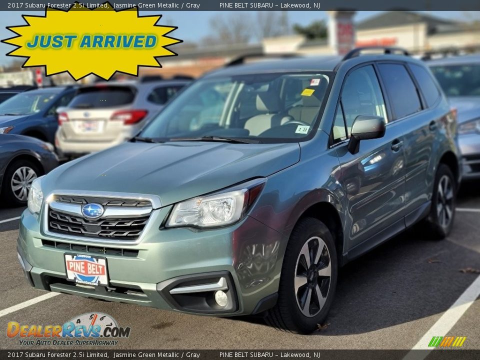 2017 Subaru Forester 2.5i Limited Jasmine Green Metallic / Gray Photo #1