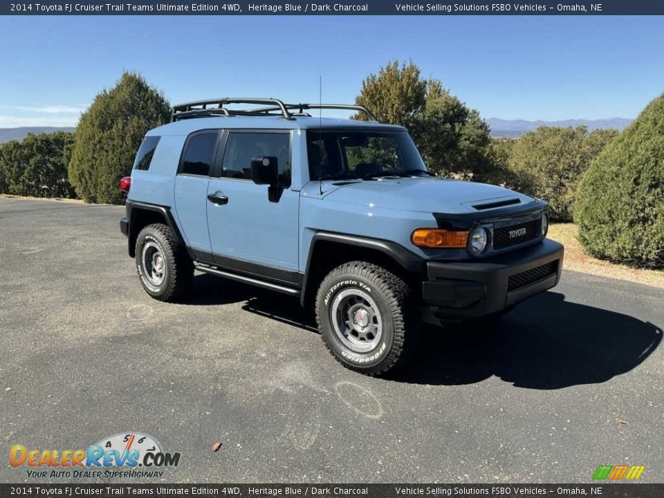 2014 Toyota FJ Cruiser Trail Teams Ultimate Edition 4WD Heritage Blue / Dark Charcoal Photo #8