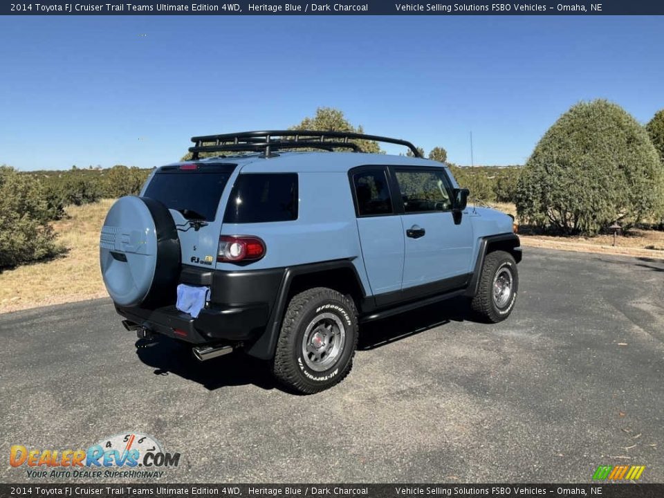 2014 Toyota FJ Cruiser Trail Teams Ultimate Edition 4WD Heritage Blue / Dark Charcoal Photo #10