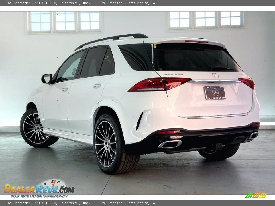 2022 Mercedes-Benz GLE 350 Polar White / Black Photo #2