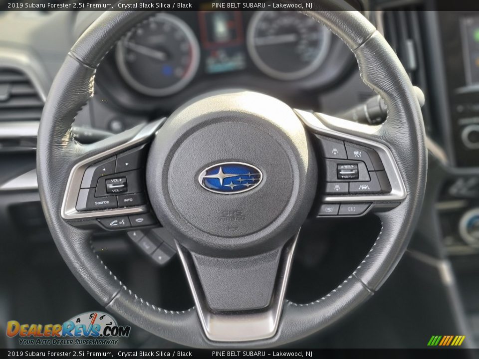 2019 Subaru Forester 2.5i Premium Crystal Black Silica / Black Photo #12