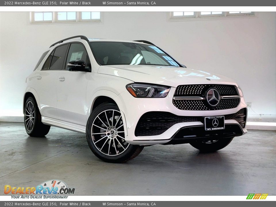 2022 Mercedes-Benz GLE 350 Polar White / Black Photo #12