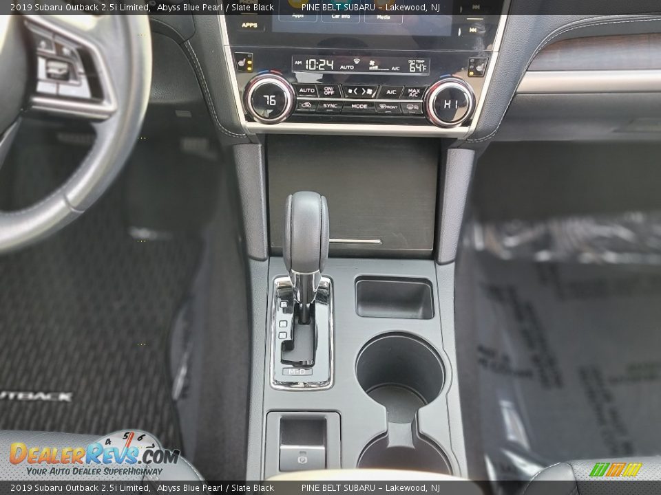 2019 Subaru Outback 2.5i Limited Abyss Blue Pearl / Slate Black Photo #10