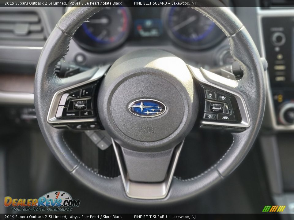 2019 Subaru Outback 2.5i Limited Abyss Blue Pearl / Slate Black Photo #12
