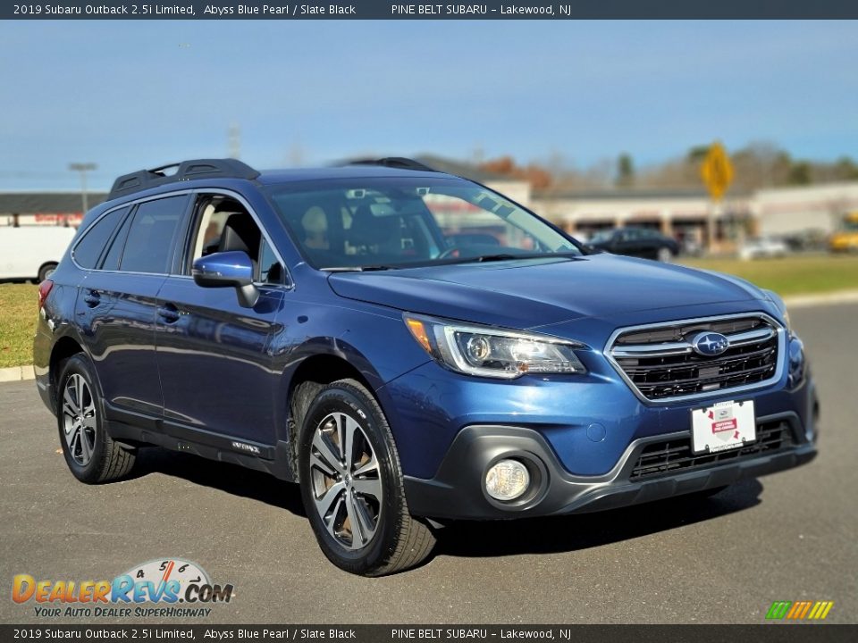 2019 Subaru Outback 2.5i Limited Abyss Blue Pearl / Slate Black Photo #13