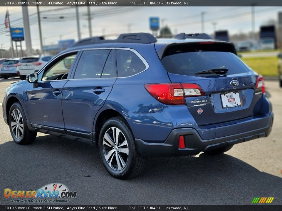 2019 Subaru Outback 2.5i Limited Abyss Blue Pearl / Slate Black Photo #18
