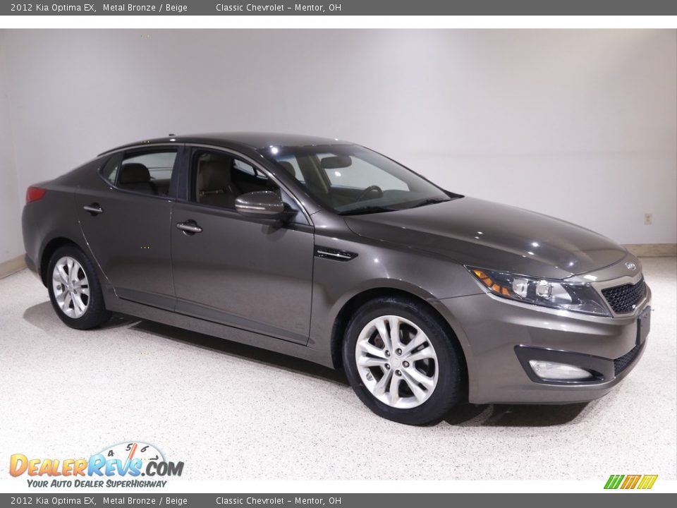 2012 Kia Optima EX Metal Bronze / Beige Photo #1