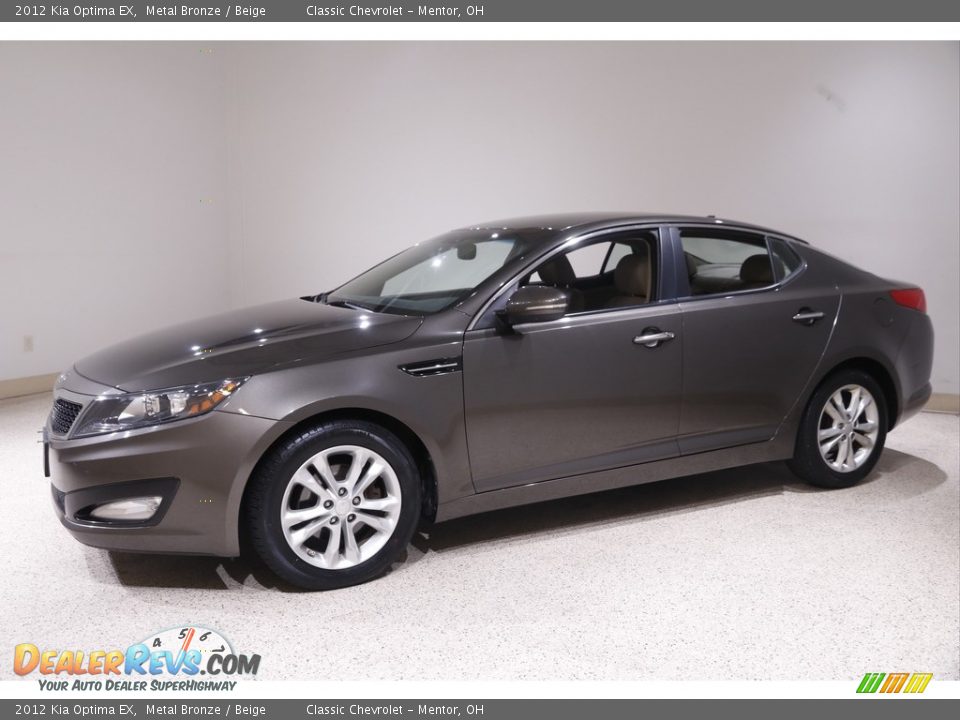 2012 Kia Optima EX Metal Bronze / Beige Photo #3