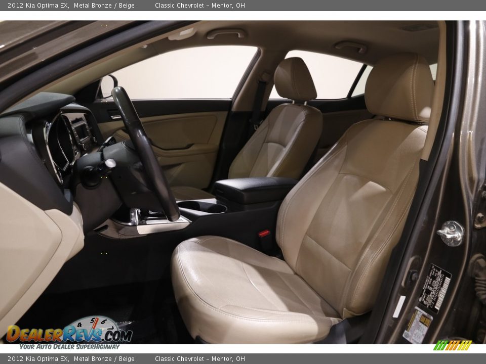 2012 Kia Optima EX Metal Bronze / Beige Photo #5