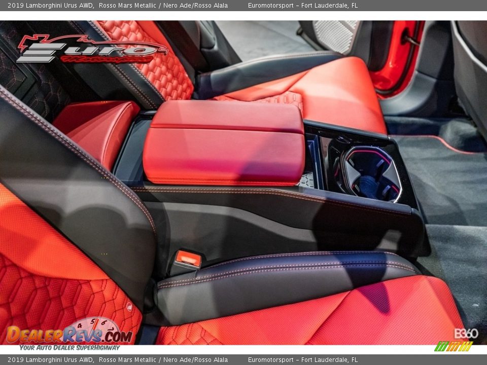 2019 Lamborghini Urus AWD Rosso Mars Metallic / Nero Ade/Rosso Alala Photo #17