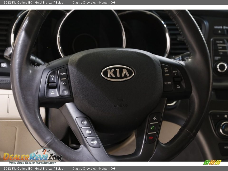 2012 Kia Optima EX Metal Bronze / Beige Photo #7