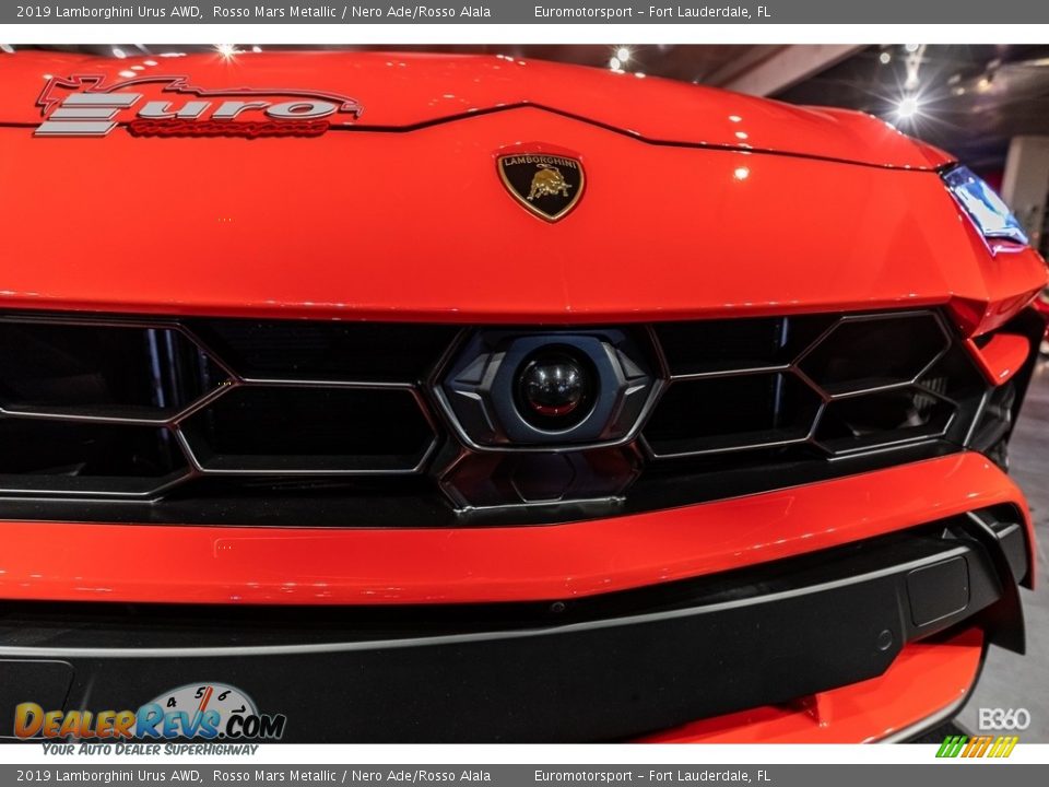 2019 Lamborghini Urus AWD Rosso Mars Metallic / Nero Ade/Rosso Alala Photo #20