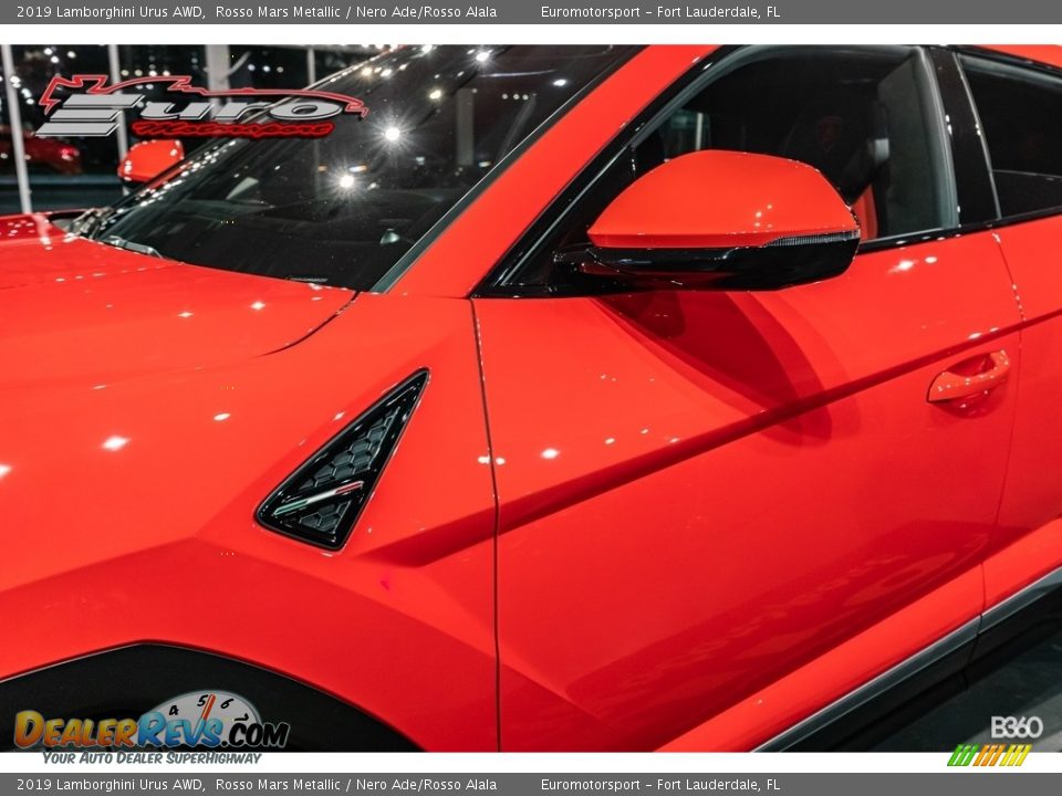 2019 Lamborghini Urus AWD Rosso Mars Metallic / Nero Ade/Rosso Alala Photo #24