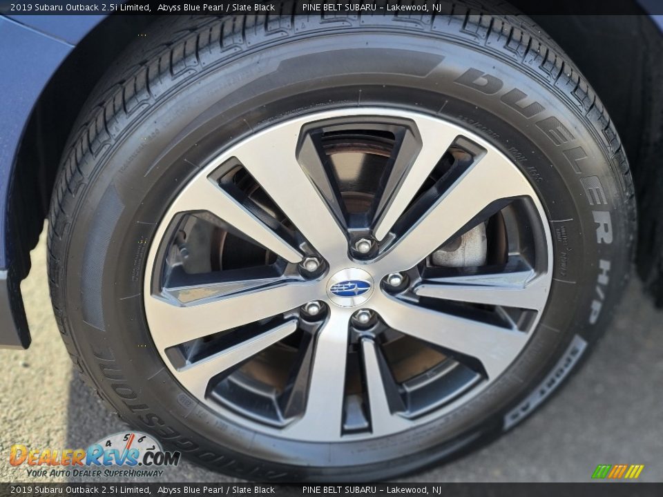 2019 Subaru Outback 2.5i Limited Abyss Blue Pearl / Slate Black Photo #33