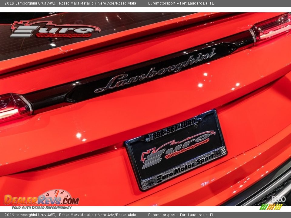 2019 Lamborghini Urus AWD Rosso Mars Metallic / Nero Ade/Rosso Alala Photo #25