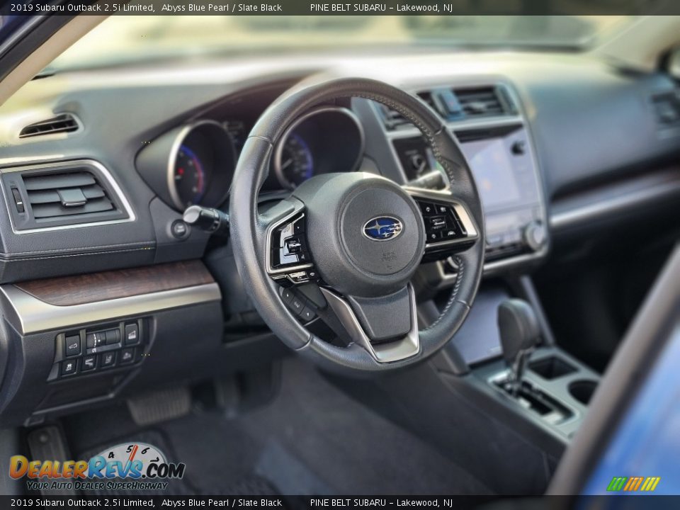 2019 Subaru Outback 2.5i Limited Abyss Blue Pearl / Slate Black Photo #34