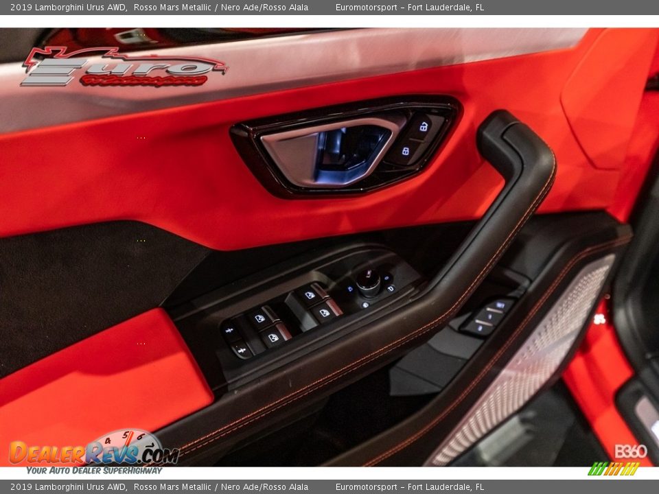 2019 Lamborghini Urus AWD Rosso Mars Metallic / Nero Ade/Rosso Alala Photo #29