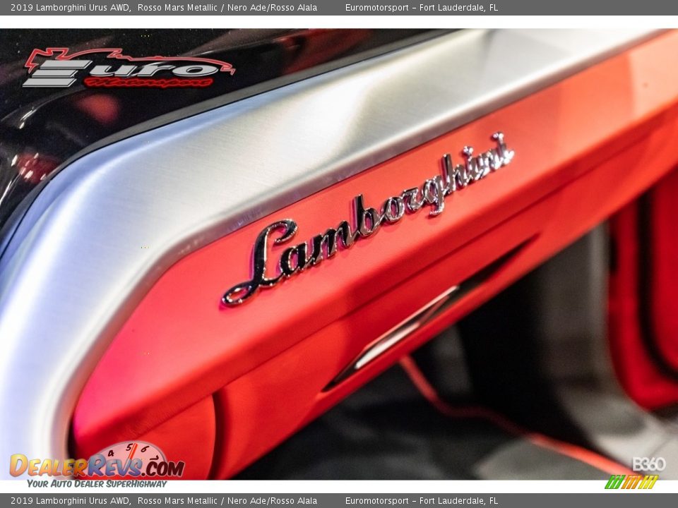 2019 Lamborghini Urus AWD Rosso Mars Metallic / Nero Ade/Rosso Alala Photo #30