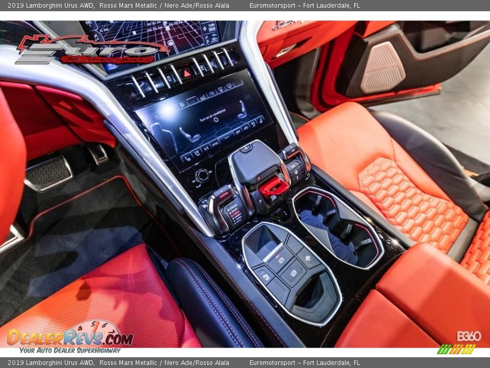 2019 Lamborghini Urus AWD Rosso Mars Metallic / Nero Ade/Rosso Alala Photo #32