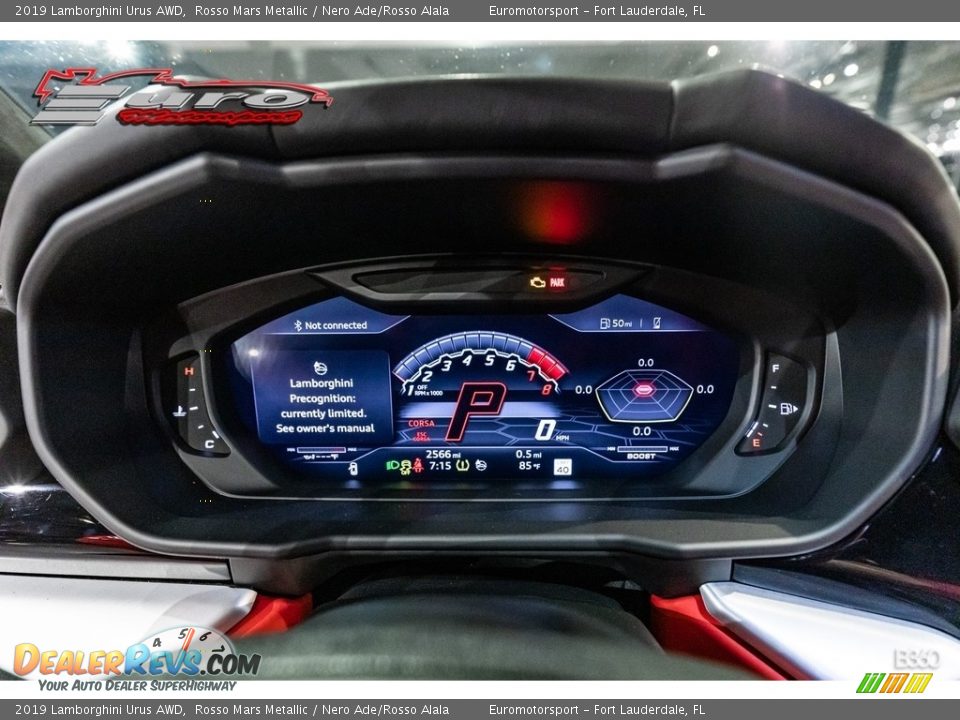 2019 Lamborghini Urus AWD Rosso Mars Metallic / Nero Ade/Rosso Alala Photo #35