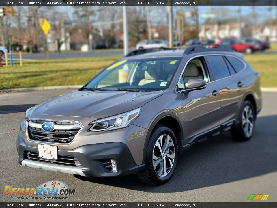 2021 Subaru Outback 2.5i Limited Brilliant Bronze Metallic / Warm Ivory Photo #1