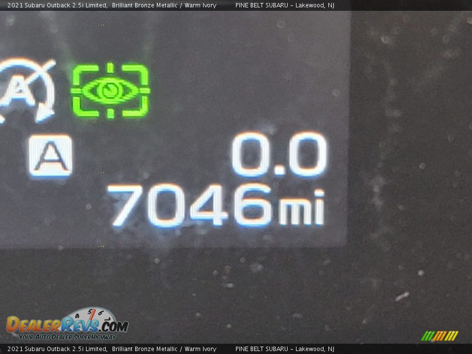 2021 Subaru Outback 2.5i Limited Brilliant Bronze Metallic / Warm Ivory Photo #3