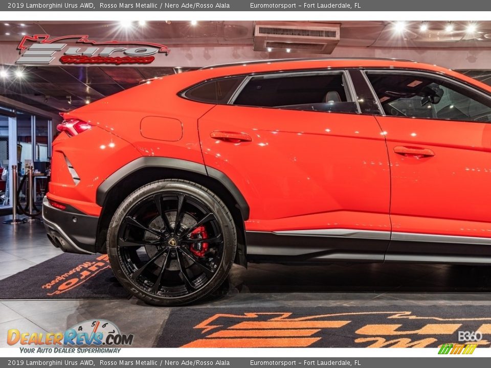 2019 Lamborghini Urus AWD Rosso Mars Metallic / Nero Ade/Rosso Alala Photo #41