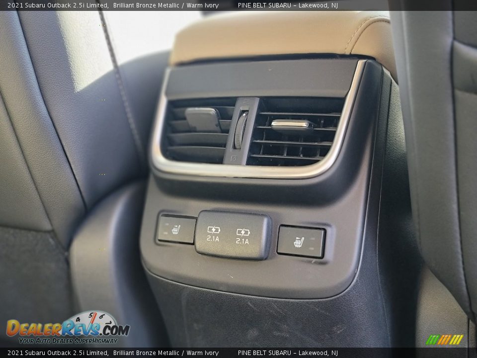 2021 Subaru Outback 2.5i Limited Brilliant Bronze Metallic / Warm Ivory Photo #13
