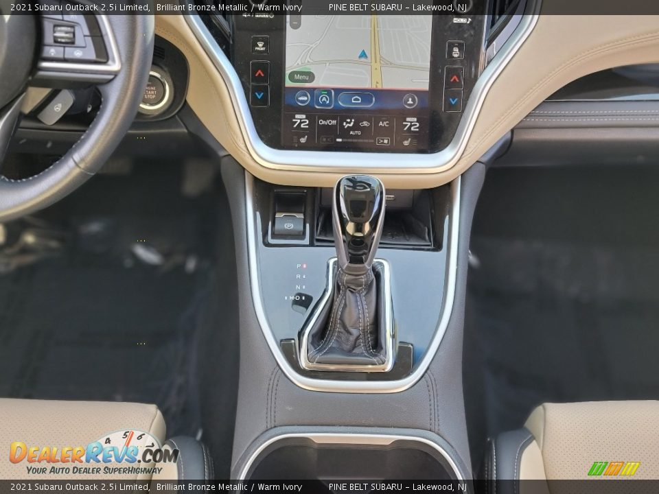 2021 Subaru Outback 2.5i Limited Brilliant Bronze Metallic / Warm Ivory Photo #15