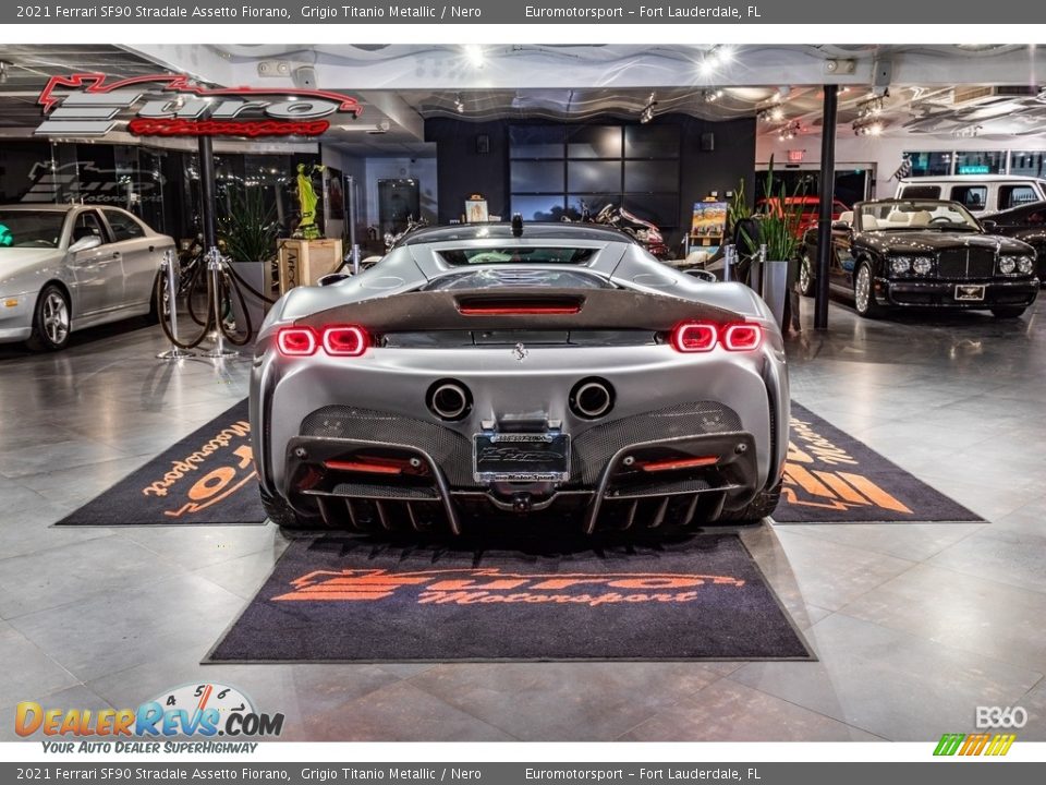 2021 Ferrari SF90 Stradale Assetto Fiorano Grigio Titanio Metallic / Nero Photo #10