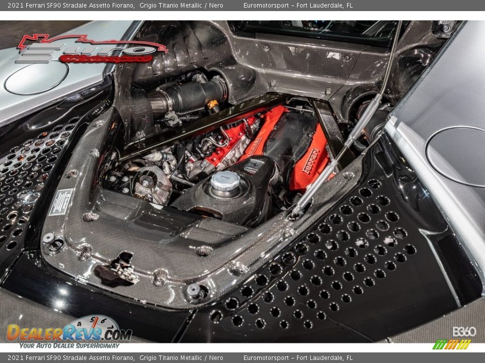 2021 Ferrari SF90 Stradale Assetto Fiorano 4.0 Liter Twin-Turbocharged DOHC 32-Valve V8 Gasoline/Electric Hybrid Engine Photo #11