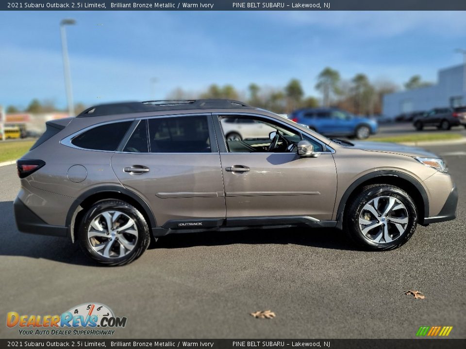 2021 Subaru Outback 2.5i Limited Brilliant Bronze Metallic / Warm Ivory Photo #23
