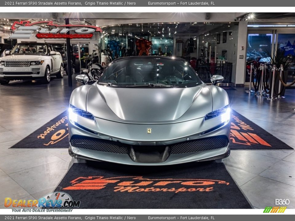 2021 Ferrari SF90 Stradale Assetto Fiorano Grigio Titanio Metallic / Nero Photo #18