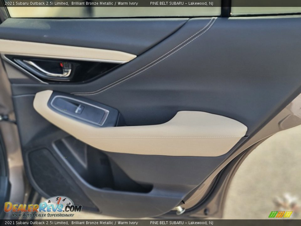 2021 Subaru Outback 2.5i Limited Brilliant Bronze Metallic / Warm Ivory Photo #29