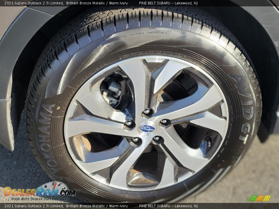 2021 Subaru Outback 2.5i Limited Brilliant Bronze Metallic / Warm Ivory Photo #30