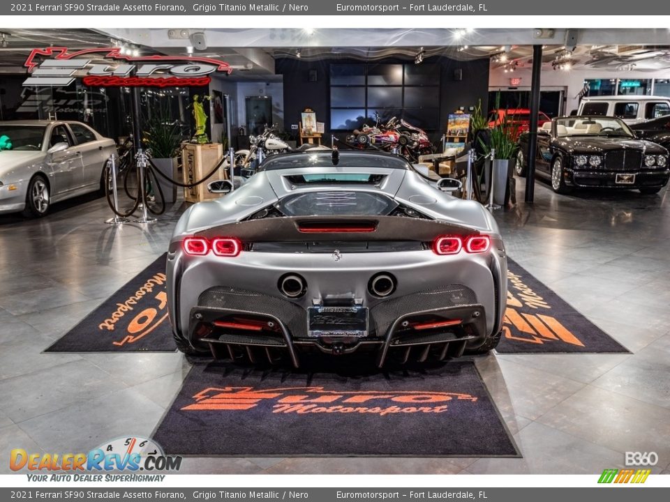 2021 Ferrari SF90 Stradale Assetto Fiorano Grigio Titanio Metallic / Nero Photo #23