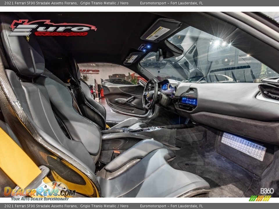 Nero Interior - 2021 Ferrari SF90 Stradale Assetto Fiorano Photo #29