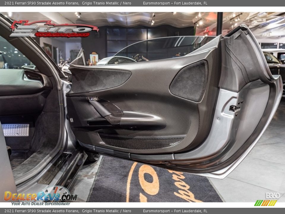 2021 Ferrari SF90 Stradale Assetto Fiorano Grigio Titanio Metallic / Nero Photo #30